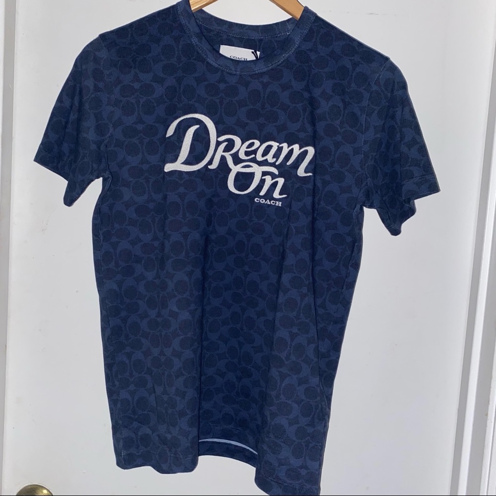 Coach Dream On T - Shirt Signature Denim